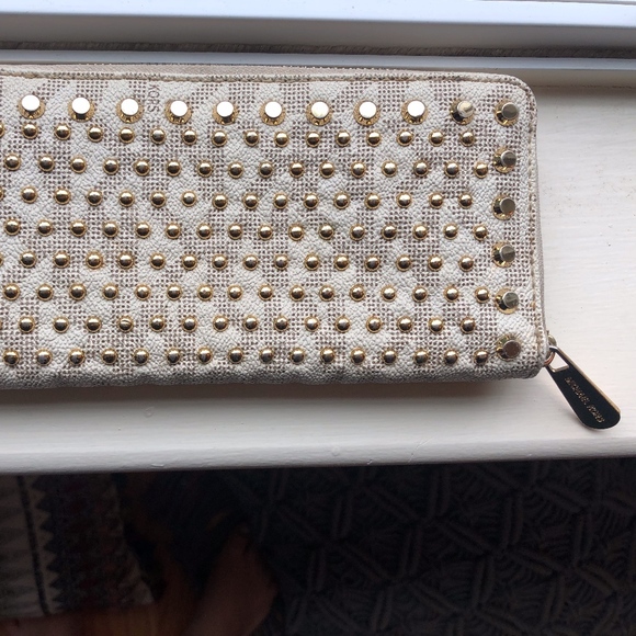Michael Kors Handbags - Michael Kors Studded Large Wallet
